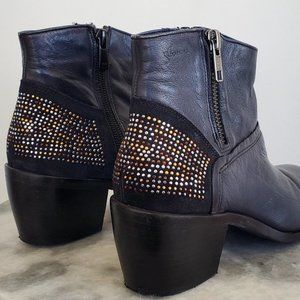 Dorking leather ankle boots size 35